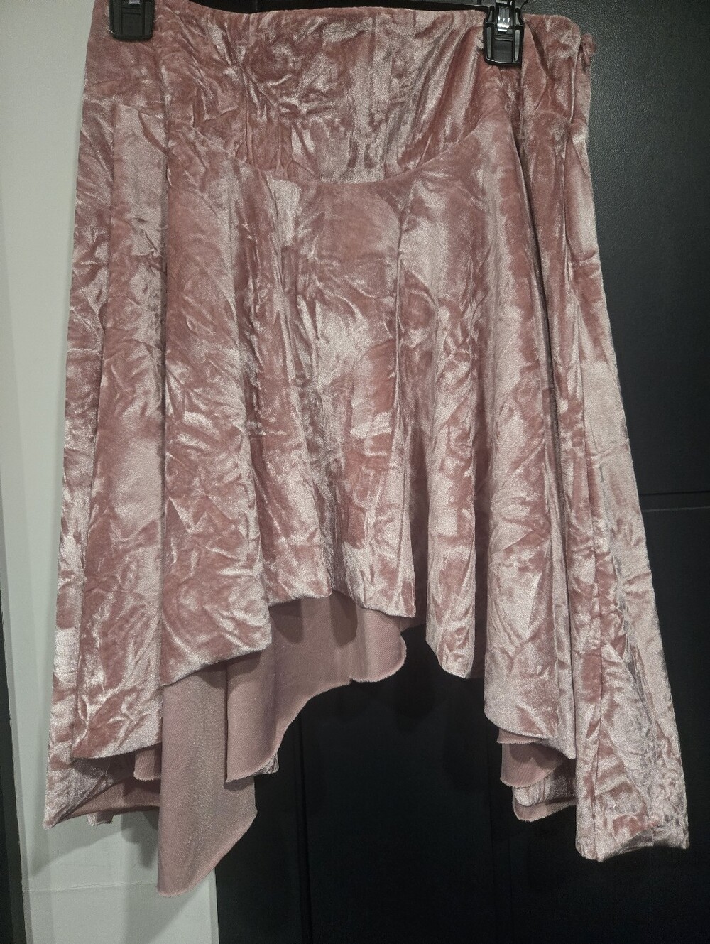 White Noise Urban Outfitters Fairycore Velvet Skirt Large Nwot